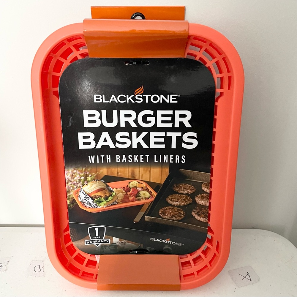 Blackstone Orange Burger Serving Set